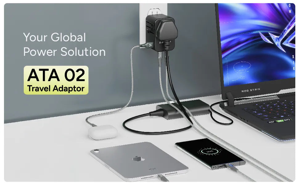 ATA 02 Travel Adaptor - Ambrane India