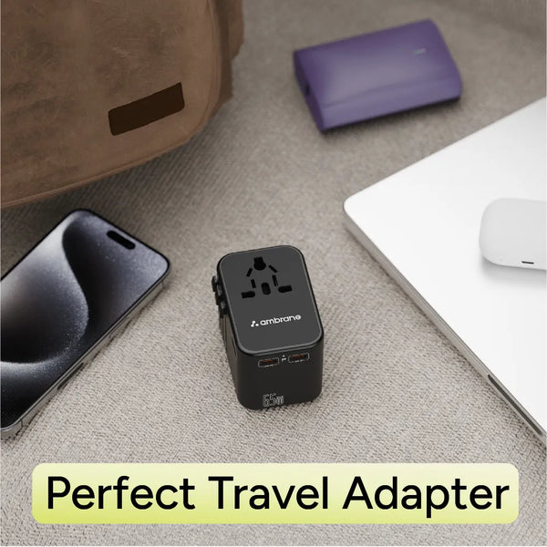 Best Travel Adaptor from Ambrane India