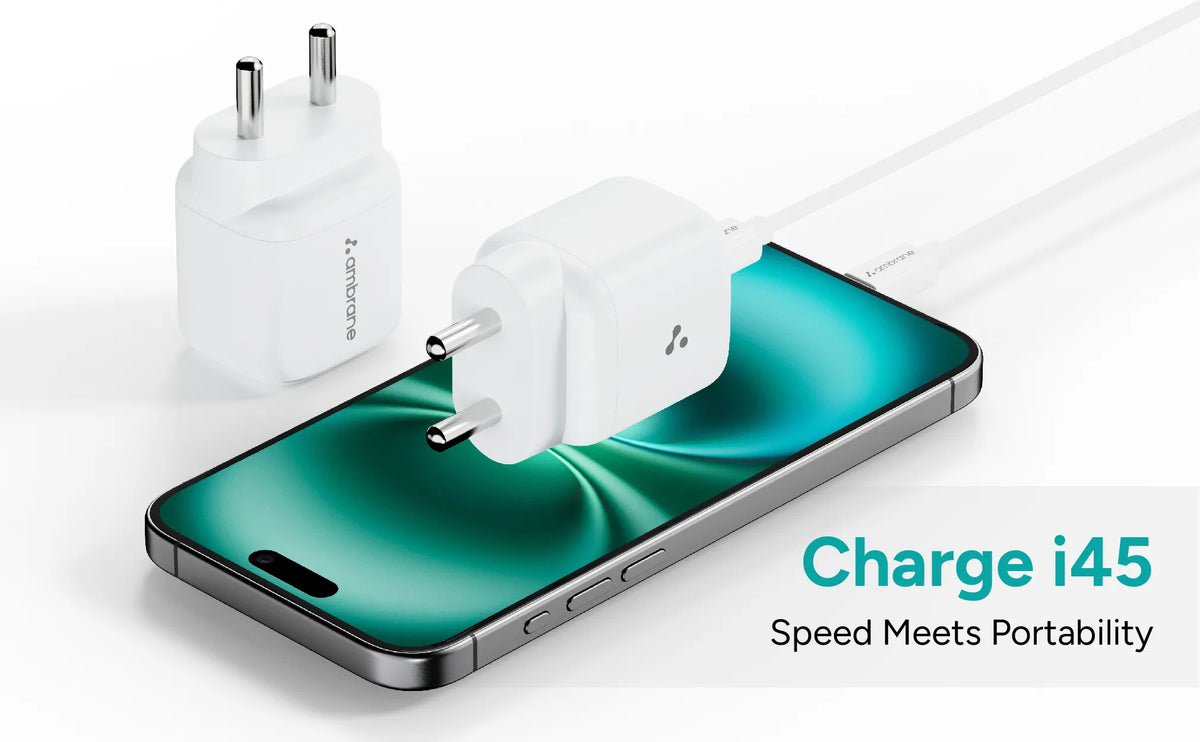 Charge i45 Charging Adapter - Ambrane India