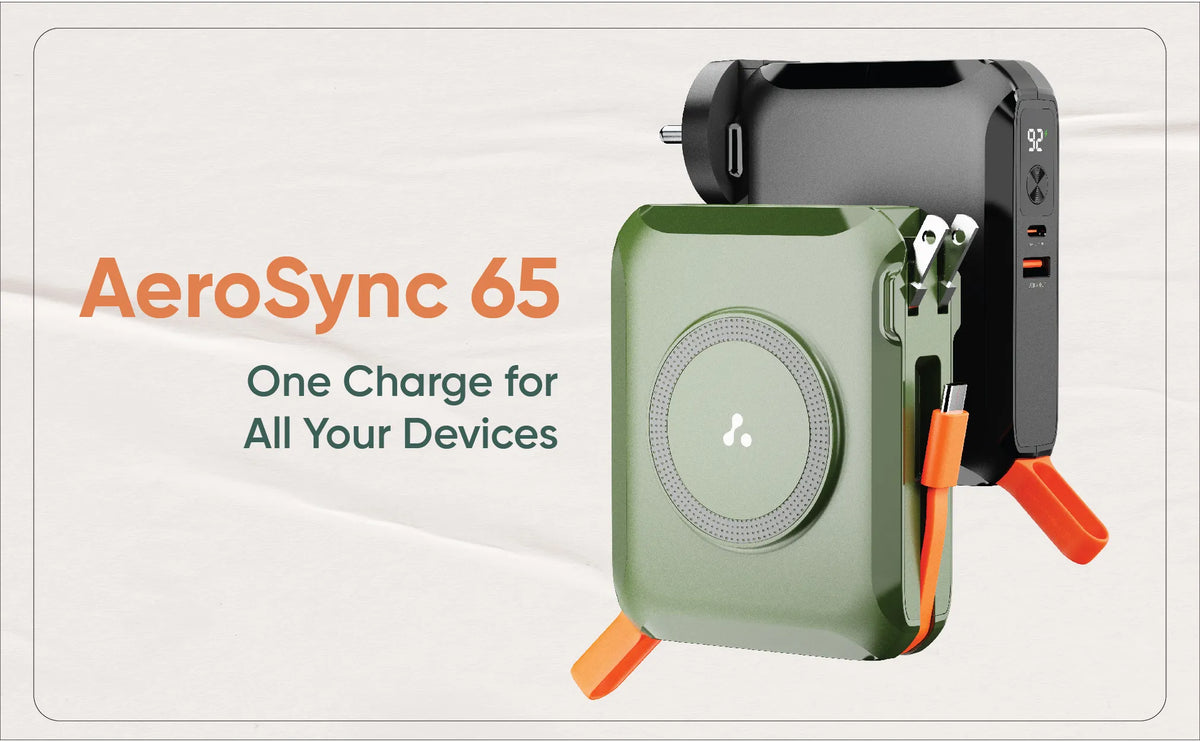 Ambrane Aerosync 65 - One Charger for All Your Devices