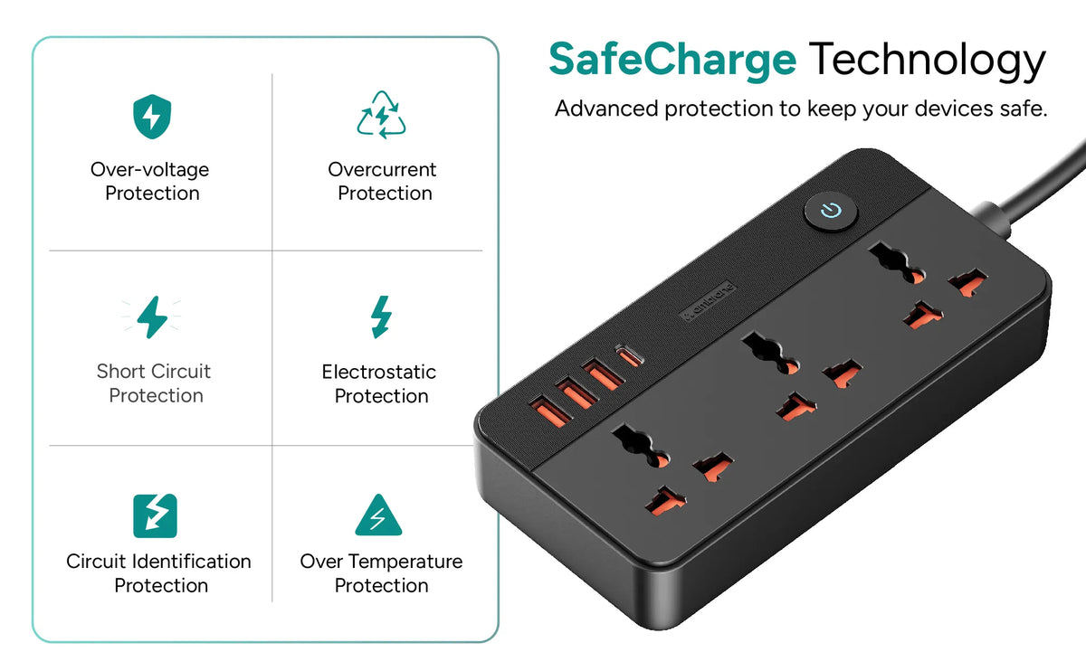 Extension Board with SafeCharge Technology for Device Protection