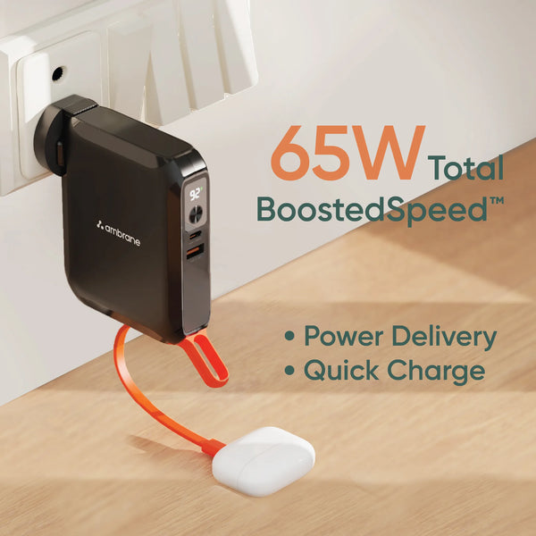 Ambrane Aerosync 65 - Quick Charging