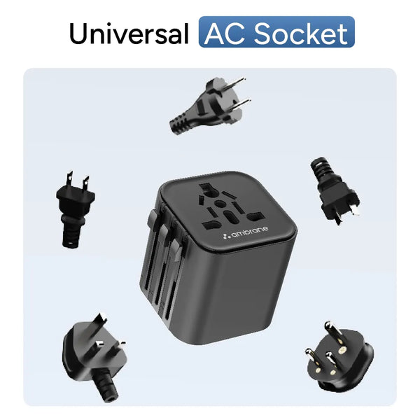 ATA-03 Universal AC Socket - Ambrane India