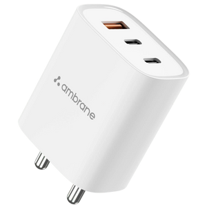 45W apple laptop charger with triple output ports