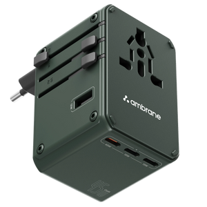 International travel adapter for macbook and type C laptop