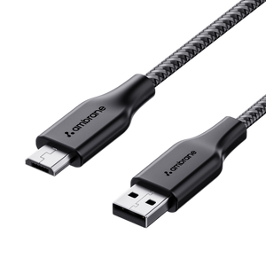 RC-M15 rugged USB-A to Micro-USB fast charging cable – Ambrane India