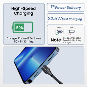 Type C to Lightning Cable