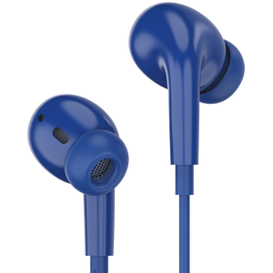 Stringz 74 wired earphones blue – Ambrane India