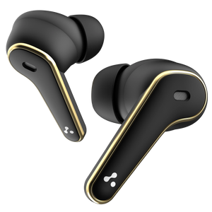 True wireless earbuds with noise cancellation feature
