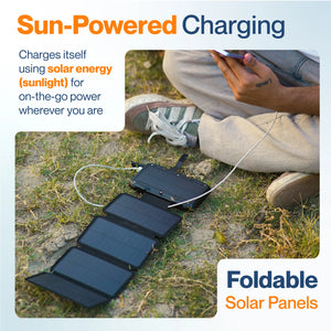 Solar 10K power bank with solar panel – Ambrane India