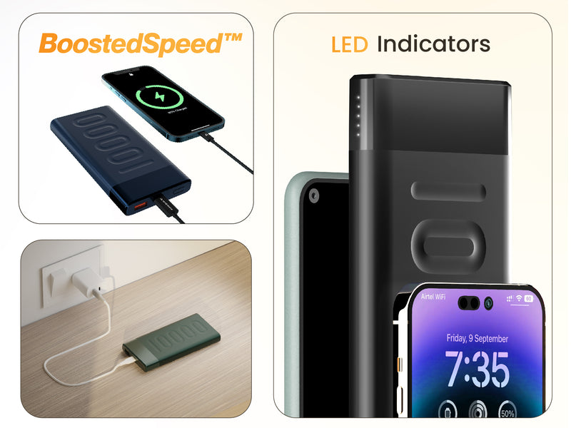 Ambrane Stylo 10k 10000mAh Polymer Battery Powerbank