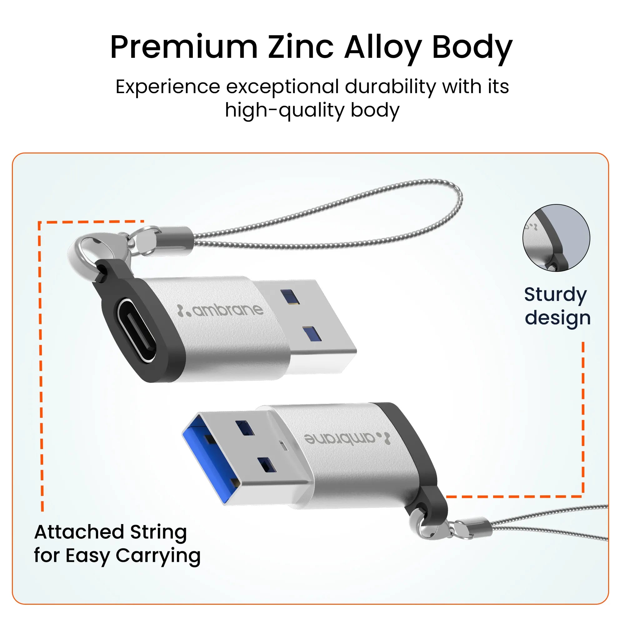 USB 3.0 to Type-C OTG Adapter