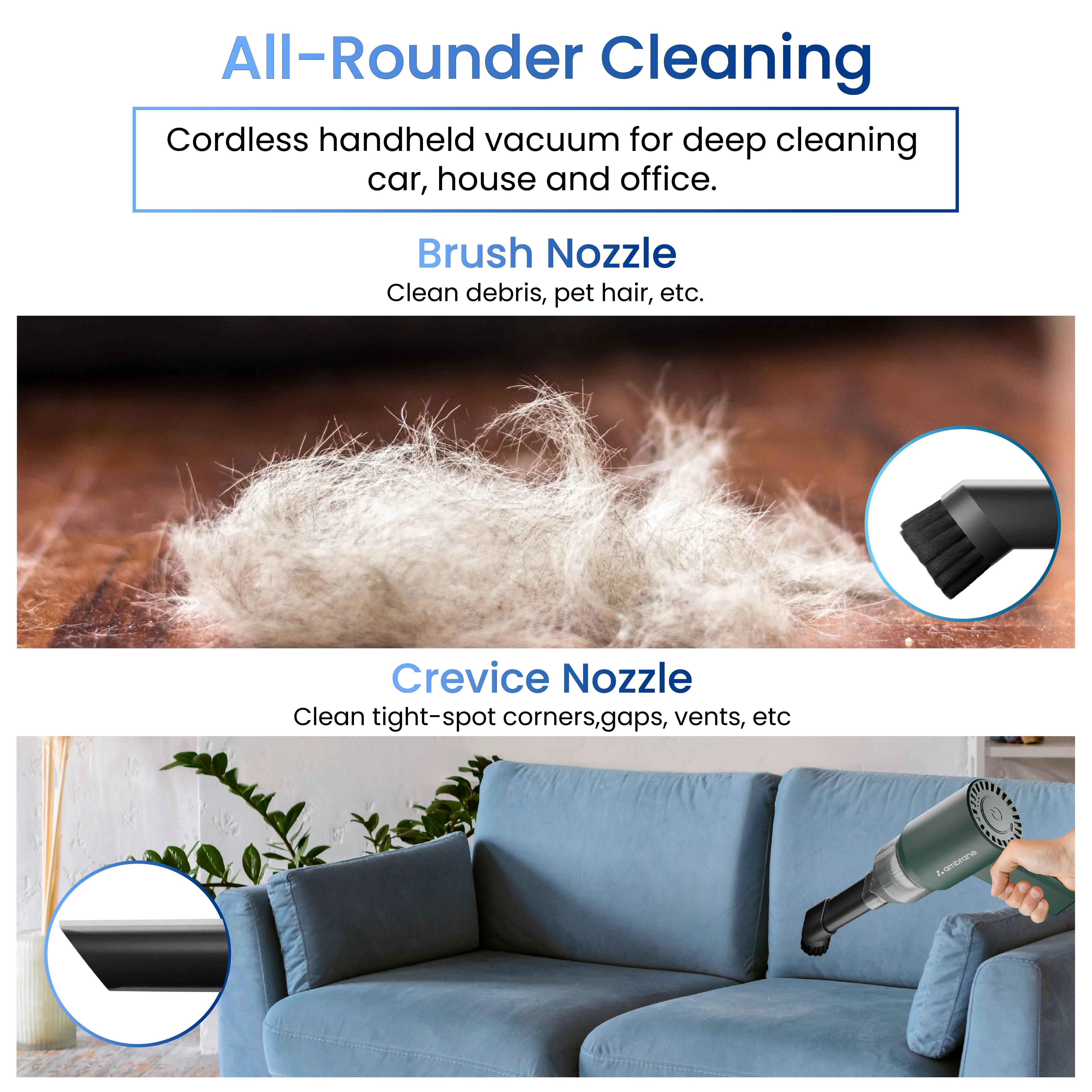 Long lasting discount handheld vacuum