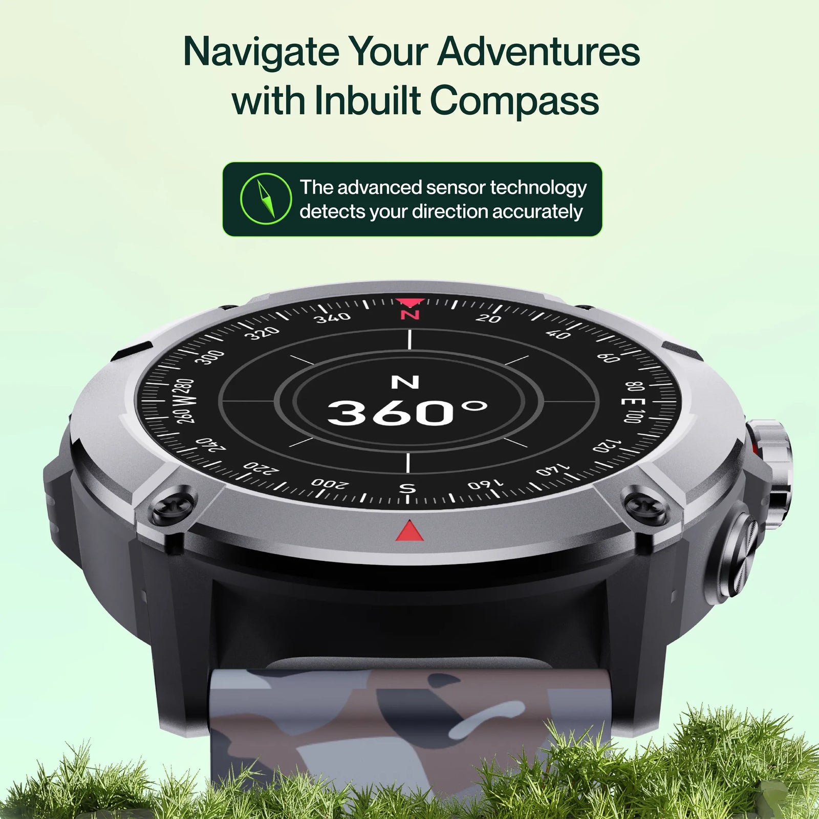 Crest Pro smartwatch lifestyle – Ambrane India