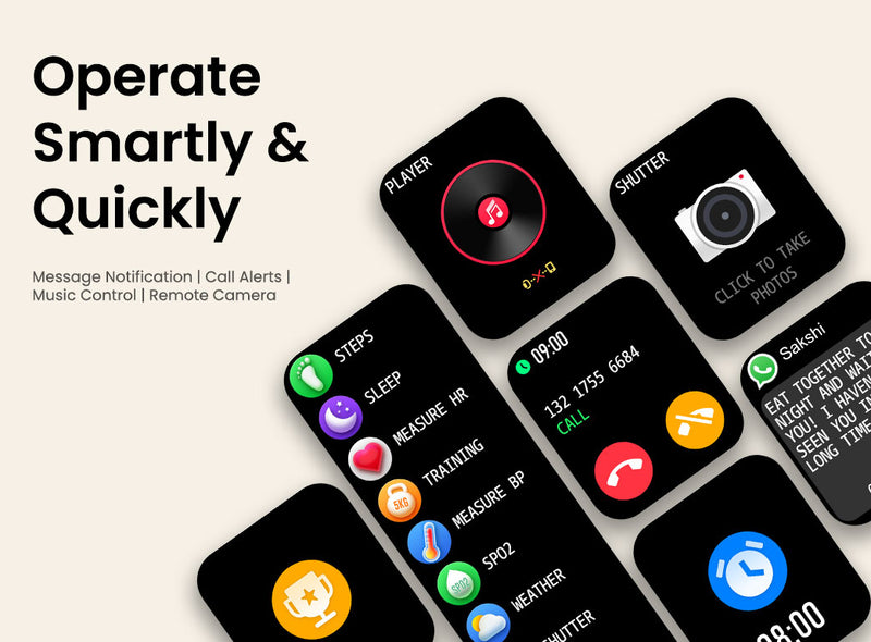 Ambrane Fitshot Flex Smart Watch