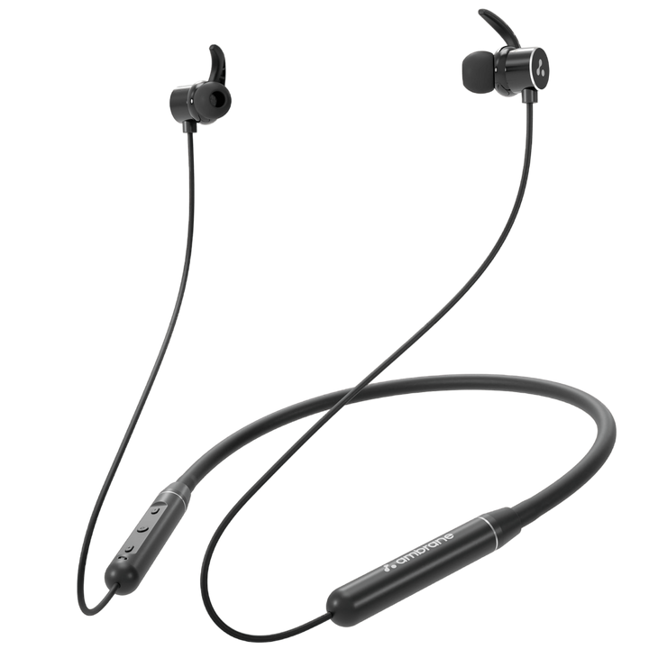 Bluetooth neckband with 8hrs playtime