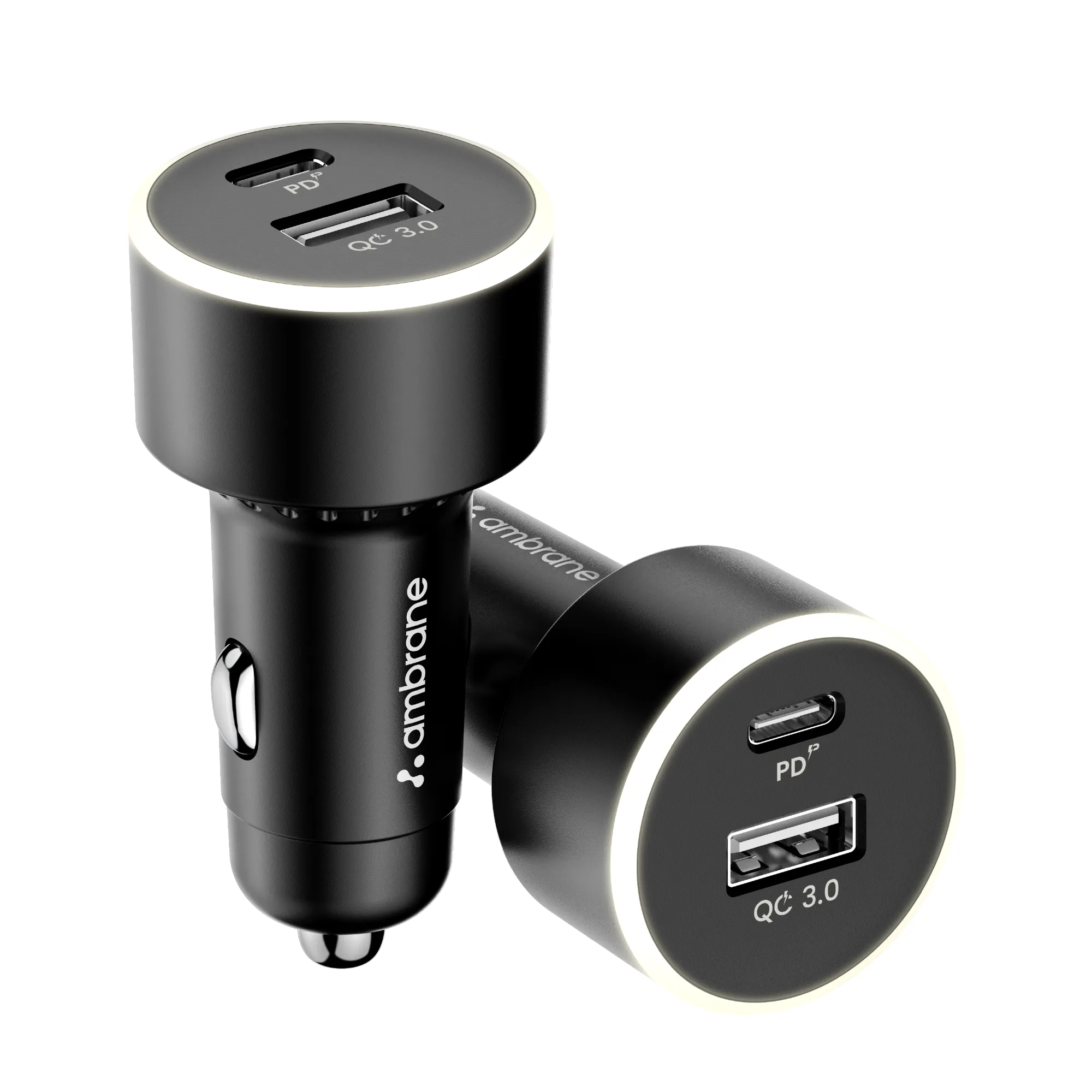 85W car charger adapter with type c port