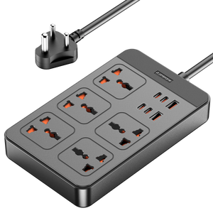 Electric extension board with 11 ports