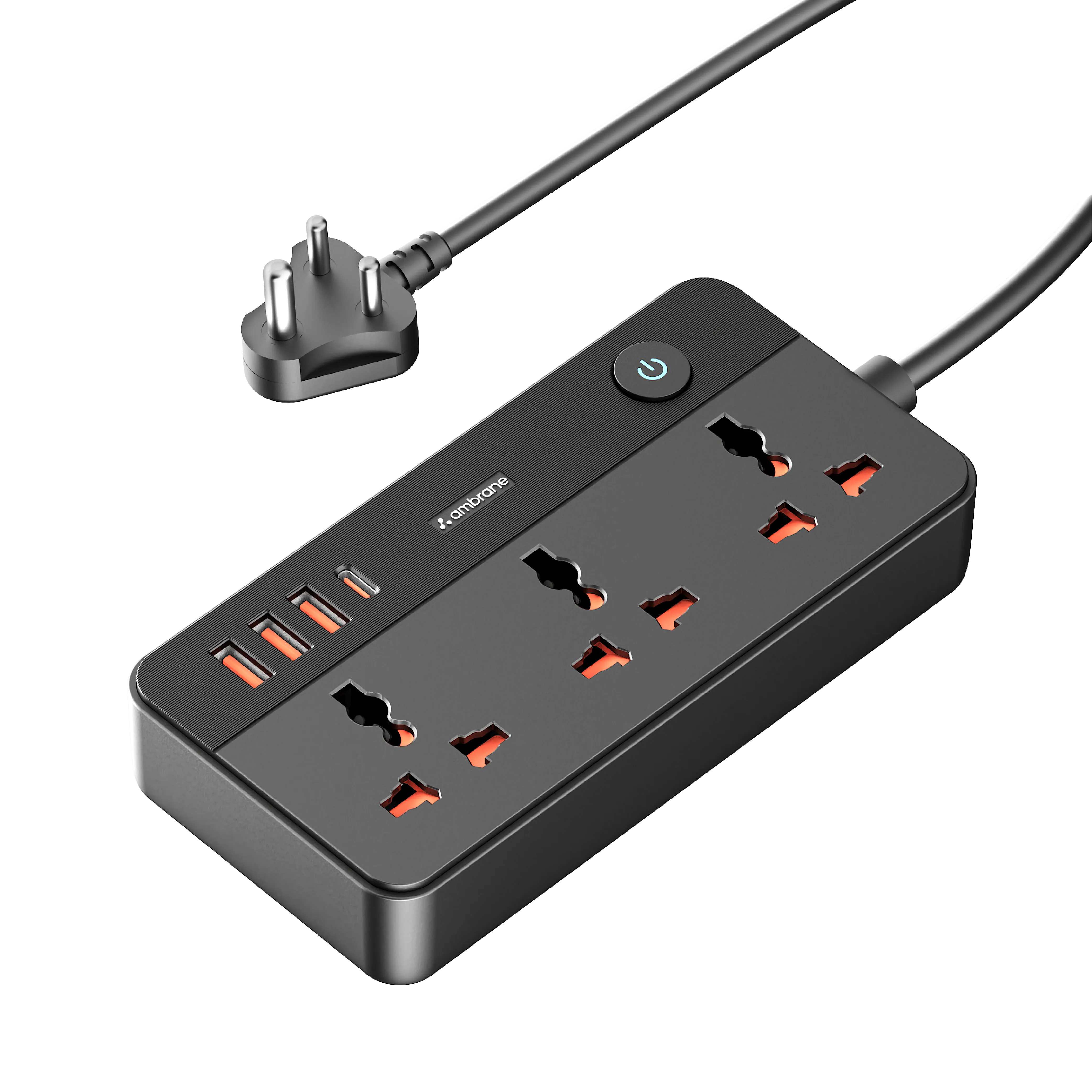 2500W Extension board with 7 ports