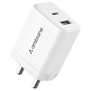 White fast charging gan charger