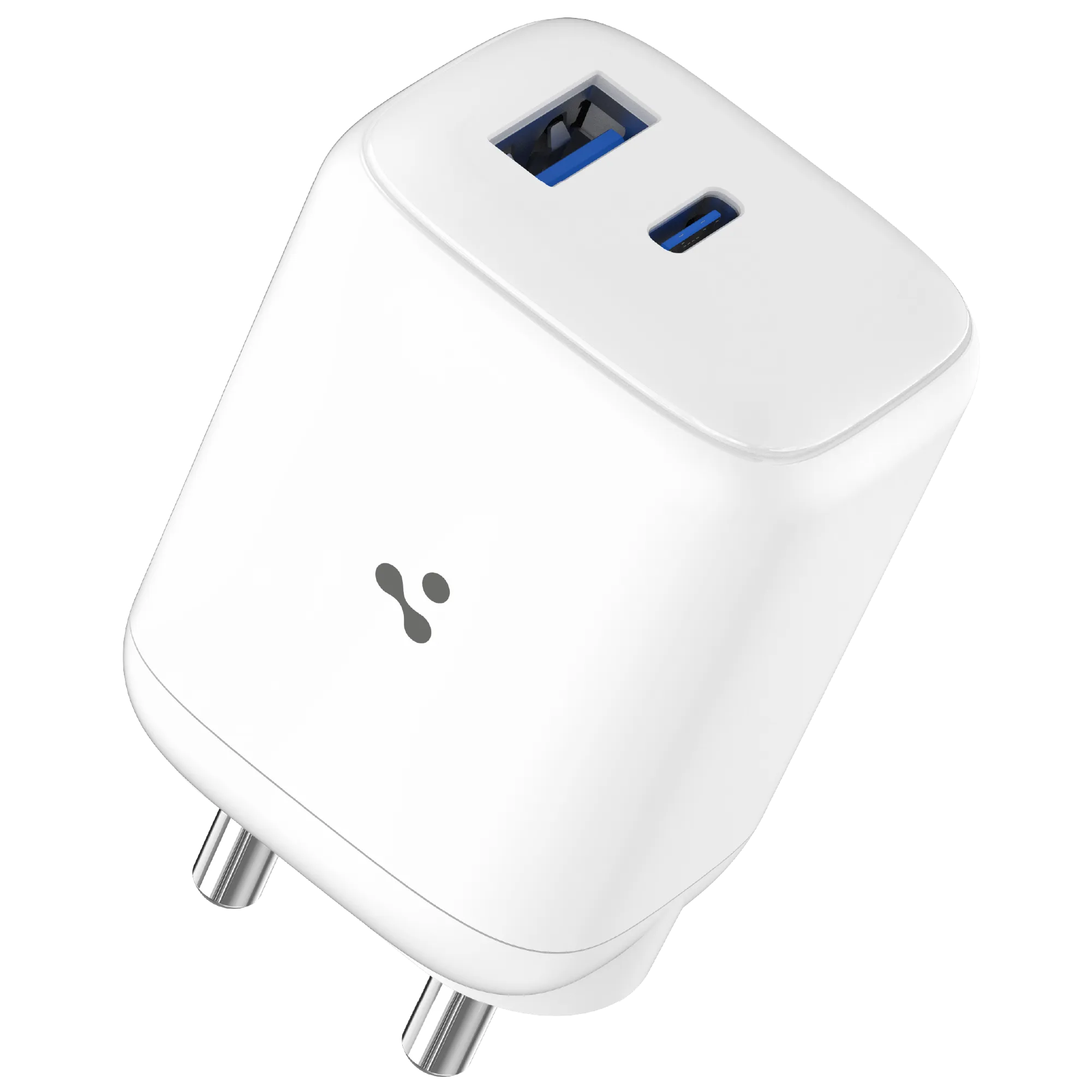 45W gan charger with dual ports