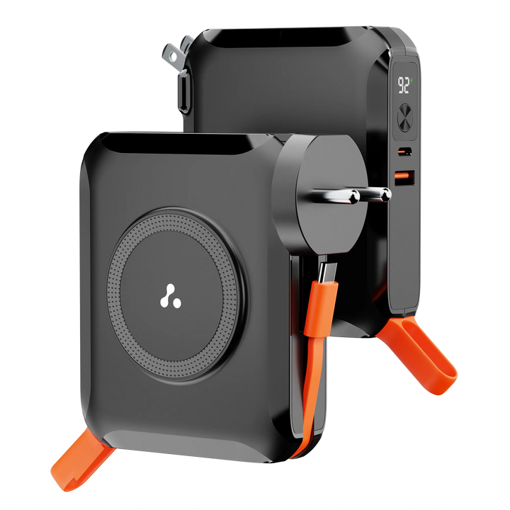 15000mah laptop power bank with in-built type c cable