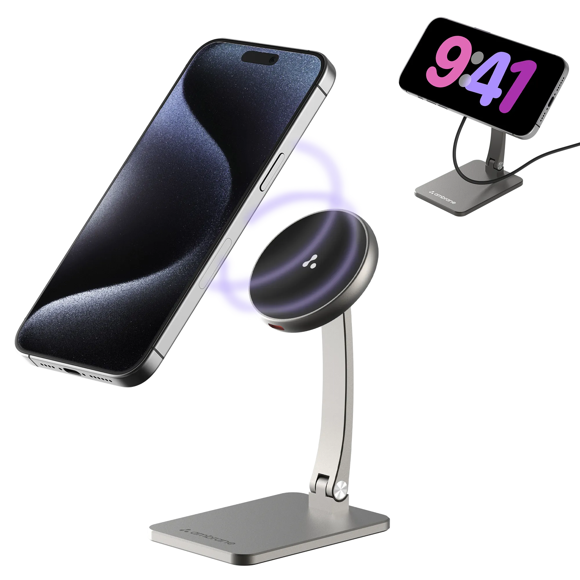 Magnetic wireless charger