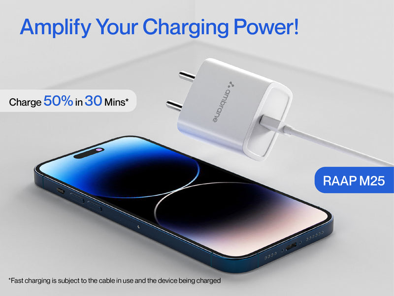 Ambrane AWC25 25W BoostedSpeed Charger