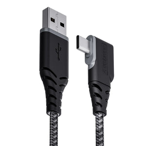 1mtr L-shaped type c charging cable