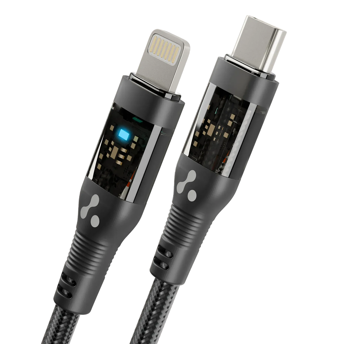 Type C To Lightning Cable With Led Indicator Ambrane India