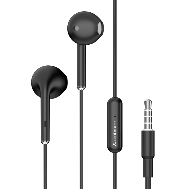 Comfy fit wired earphones