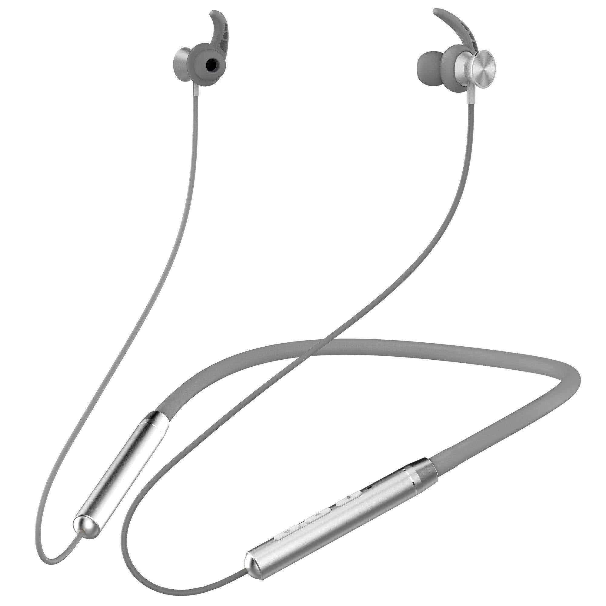 Ambrane Melody 11 Bluetooth Earphone (Silver) - AmbraneIndia