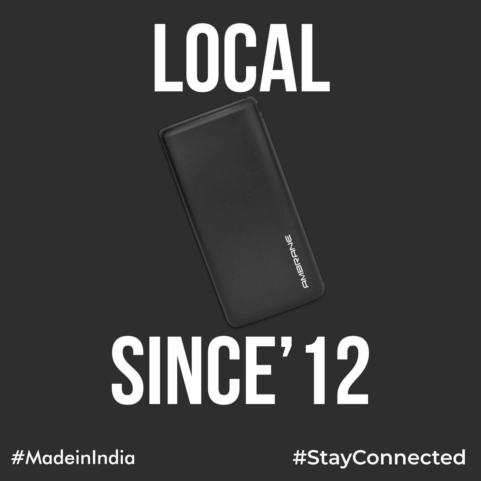 Neos 20000 mAh Lithium Polymer Power Bank (Black) - AmbraneIndia
