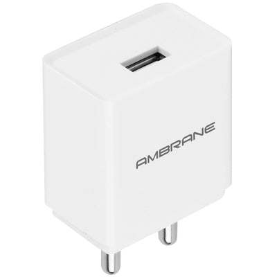 AWC-47 Wall Charger (White) - AmbraneIndia