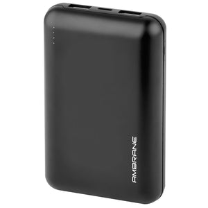 PowerLit XL 20000 mAh Polymer PowerBank with type C port (Black) - AmbraneIndia