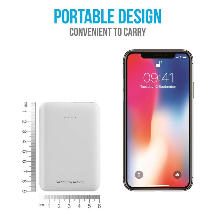 PP-501 5000 mAh Compact Size Power Bank | Best Smartphone Power Bank - AmbraneIndia