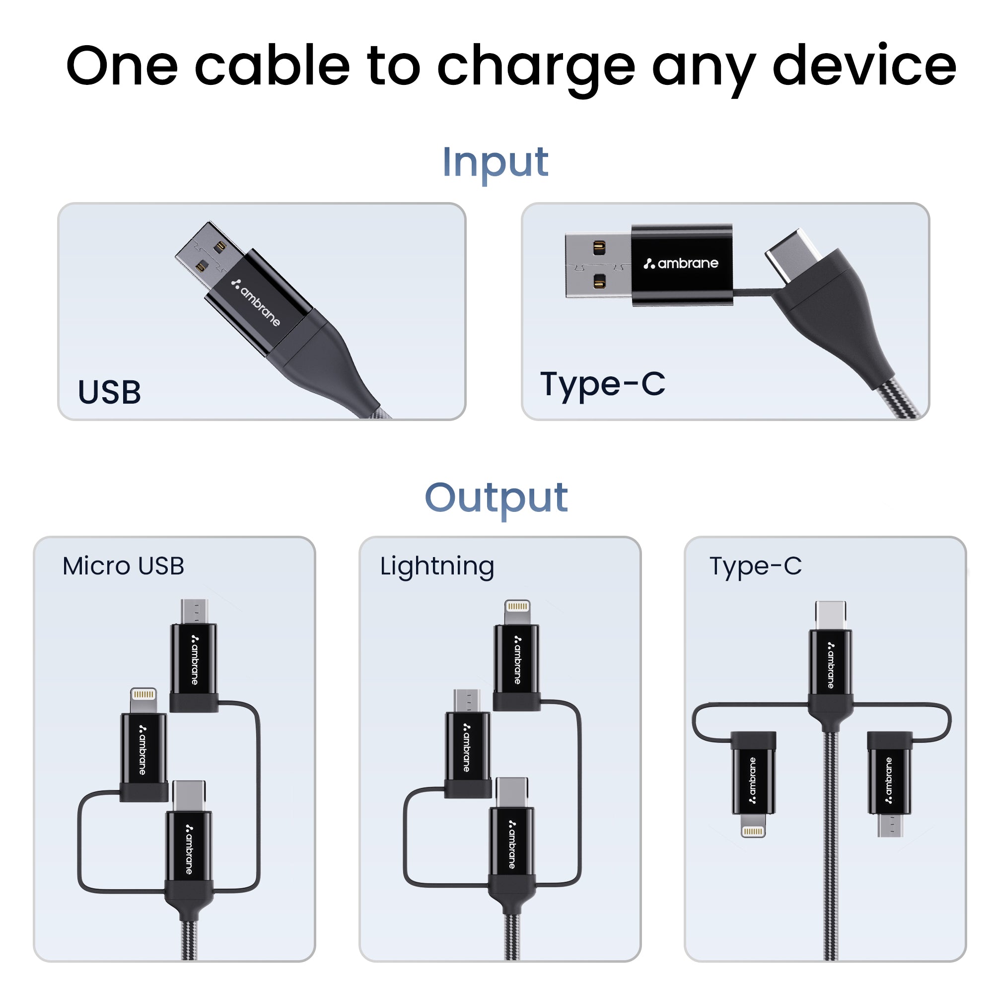 HEXA 6 in 1 Cable