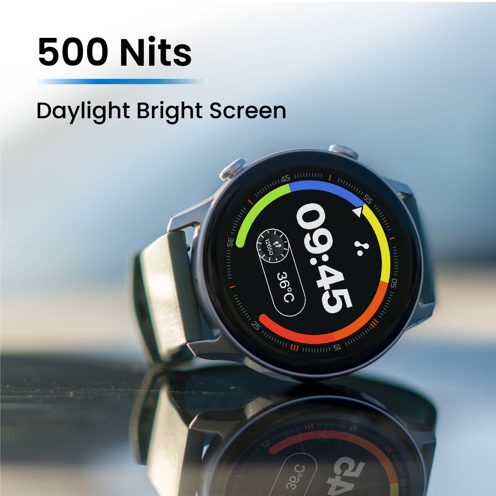 Wise Roam 2 smartwatch with Bluetooth calling and fitness tracking – Ambrane India