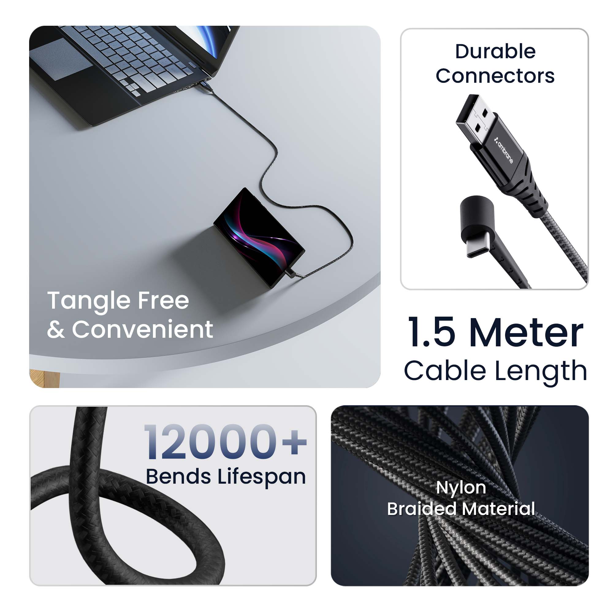 Standing Type C Cable
