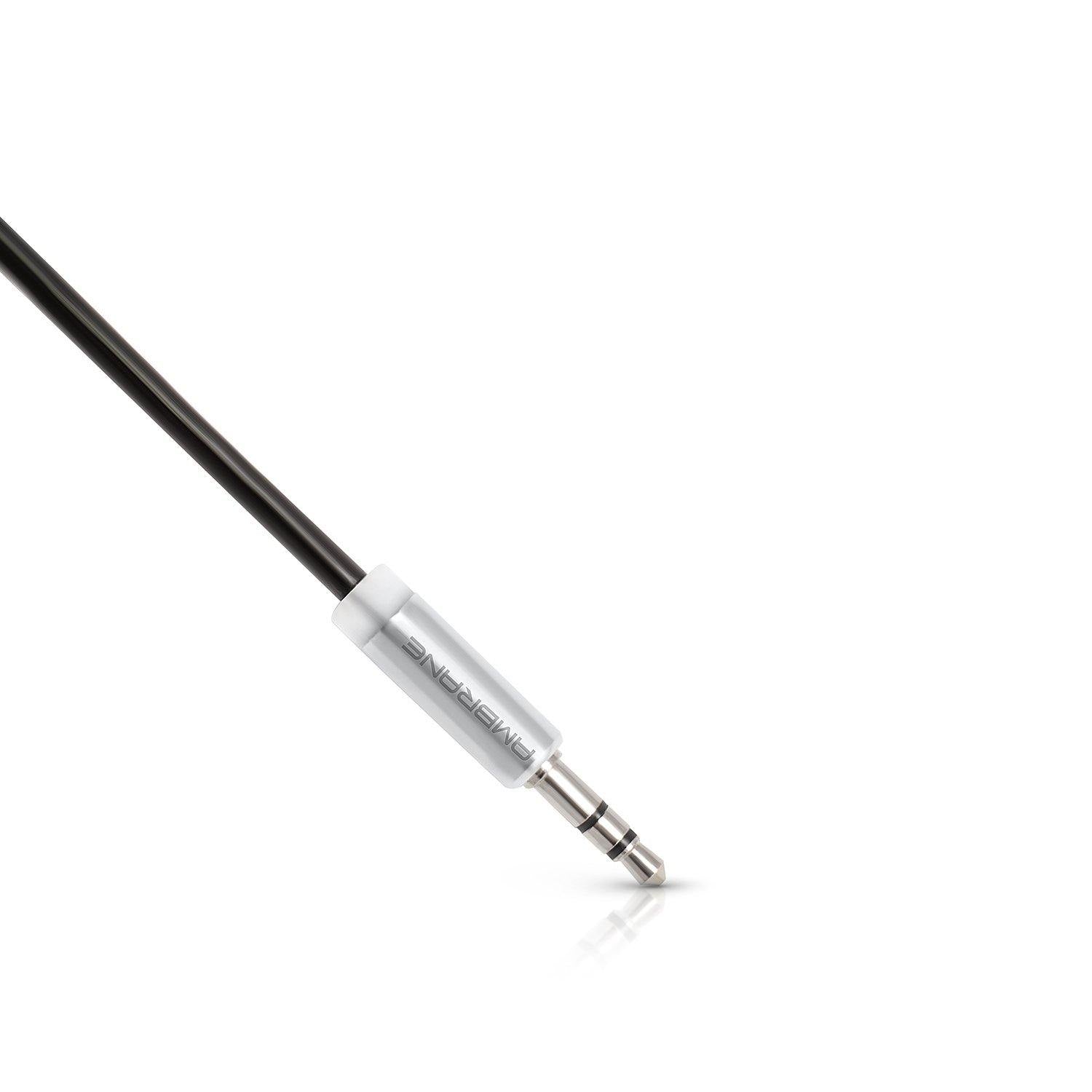Aux Audio Cable 11 with 3.5mm (Black) - AmbraneIndia