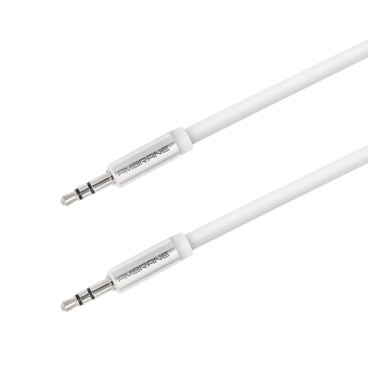 Aux Audio Cable 11 with 3.5mm (White) - AmbraneIndia