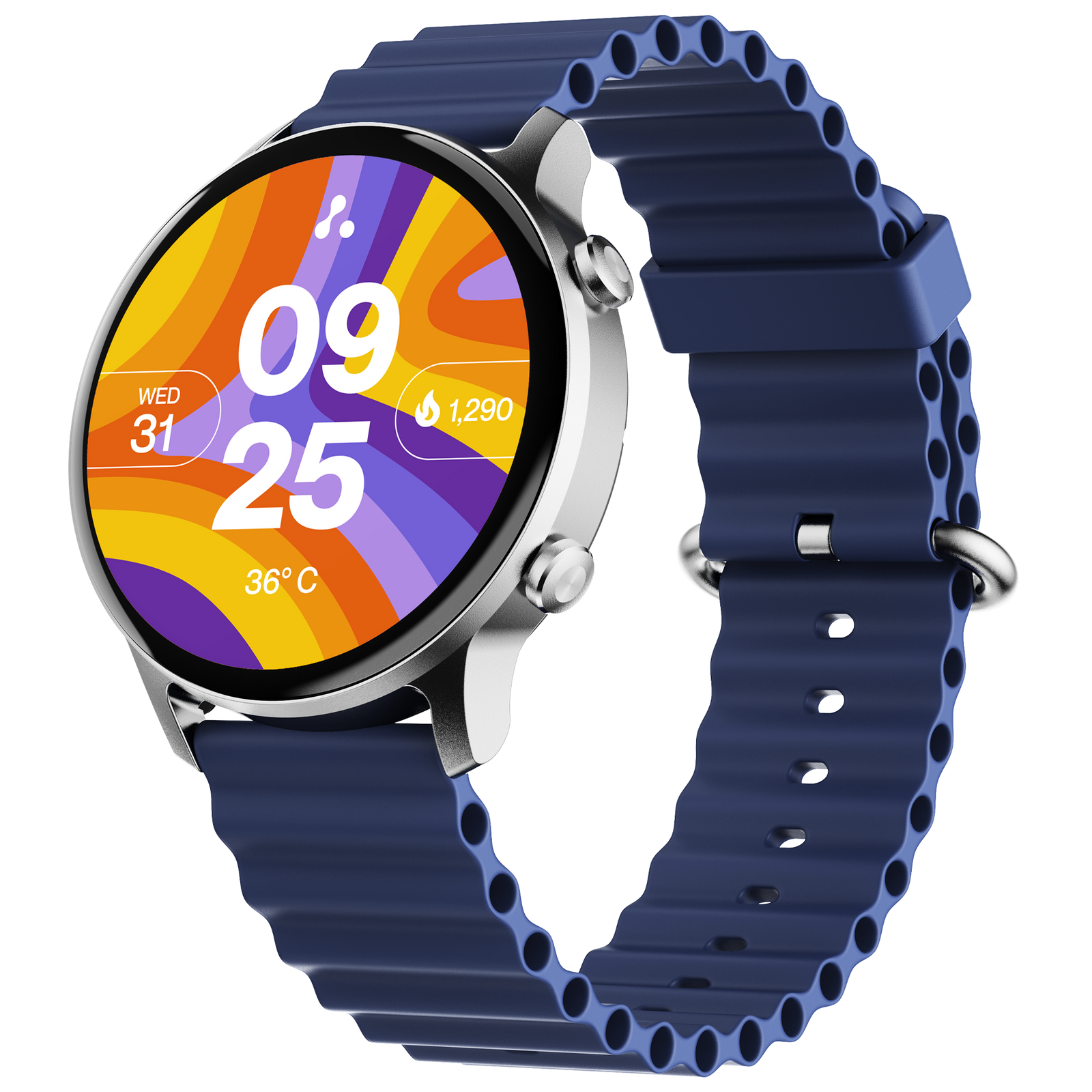 Wise Roam 2 smartwatch blue – Ambrane India