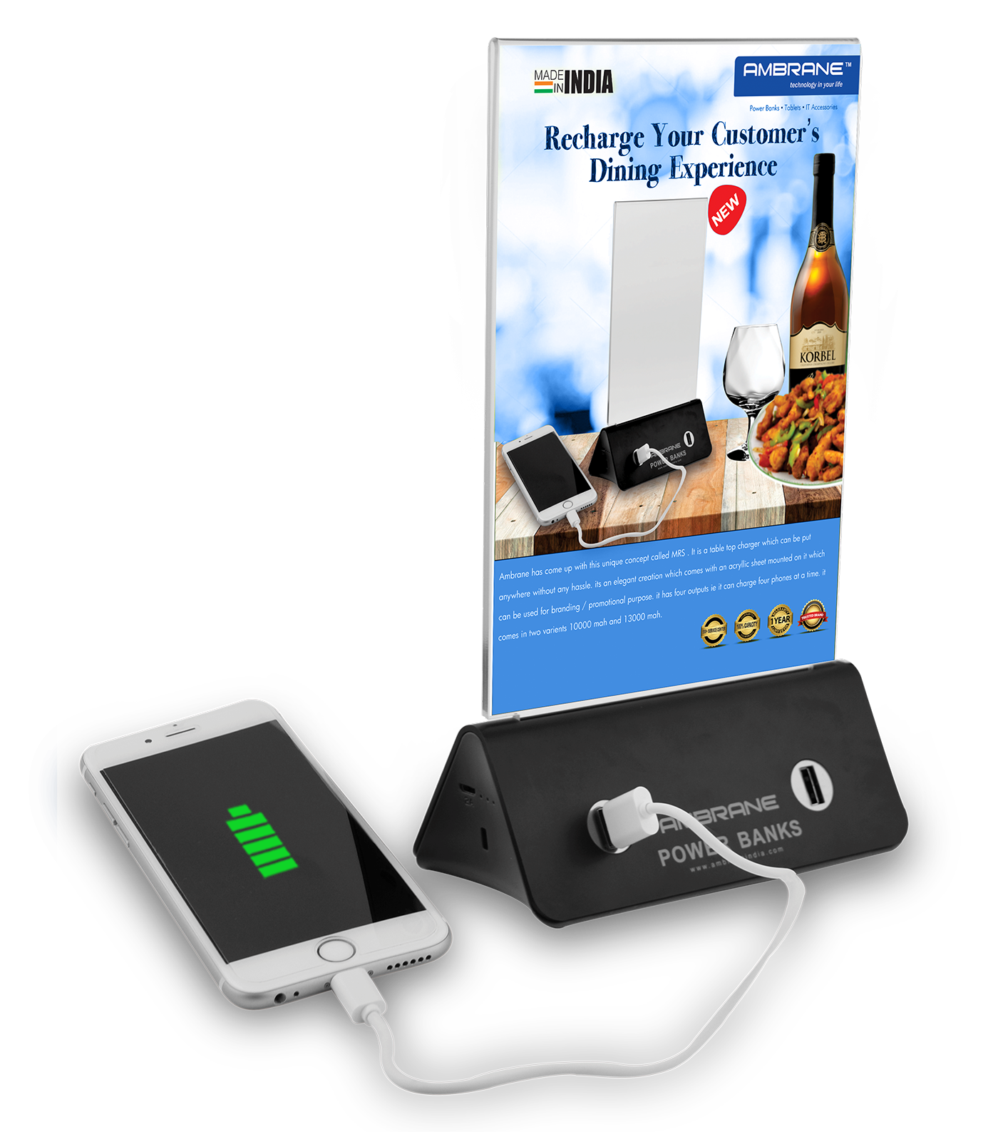MRS TD 100 Mobile Recharge Station - AmbraneIndia