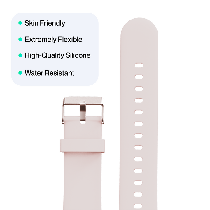 Ambrane 22mm Silicone Strap (Square)