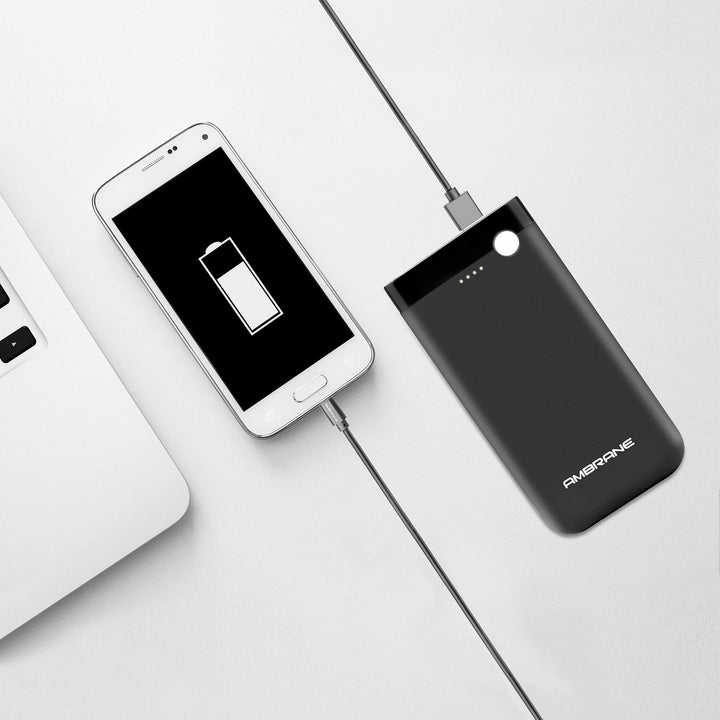 PP-150 15000 mAh Power Bank (Black) | Best Power Bank to Buy - AmbraneIndia