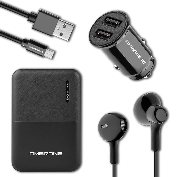 Ambrane Travel Kit ATK-02 - AmbraneIndia