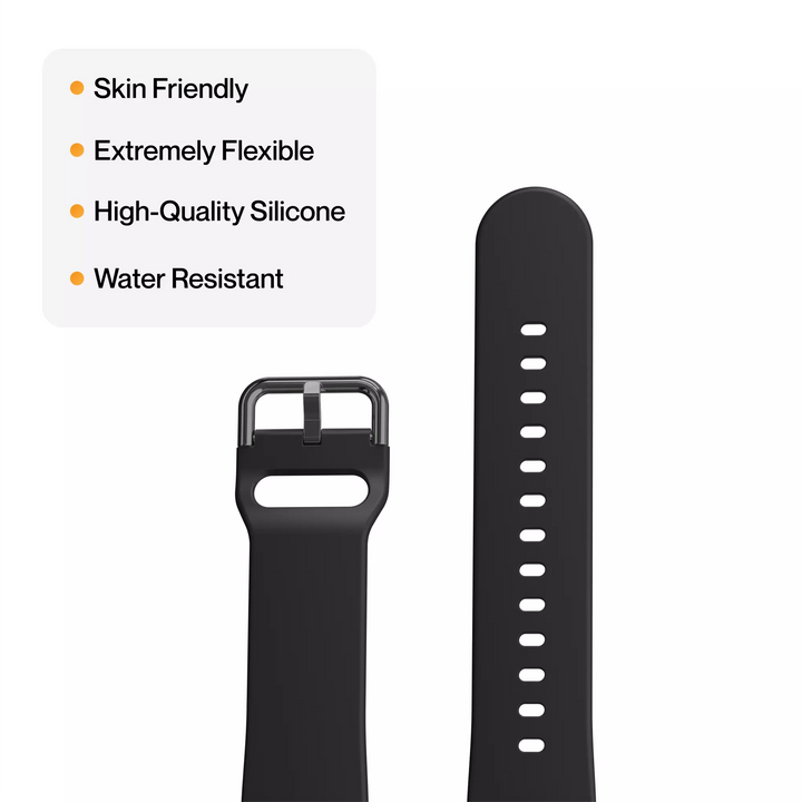 Ambrane 22mm Silicone Strap (Curve)