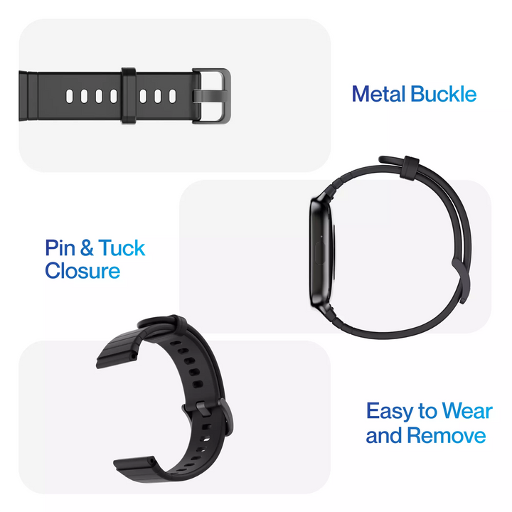 Ambrane 22mm Silicone Strap (Rugged)