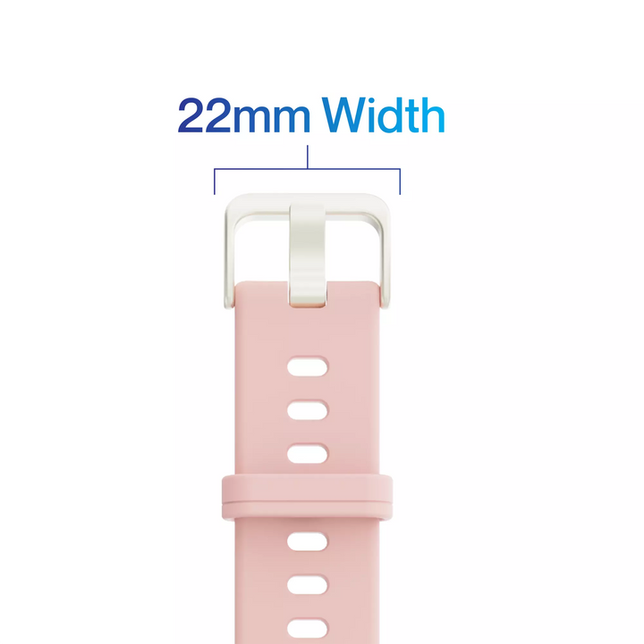 Ambrane 22mm Silicone Strap (Rugged)