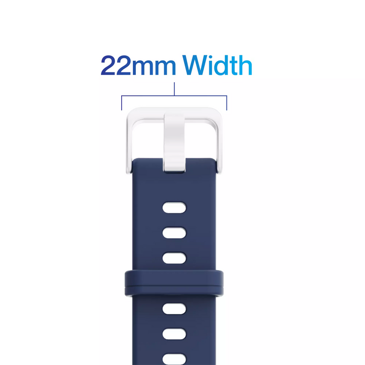 Ambrane 22mm Silicone Strap (Rugged)